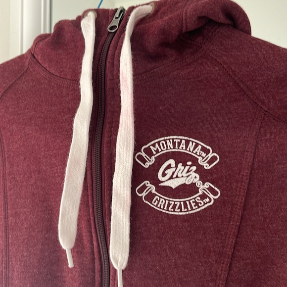 Champion Elite university of Montana grizzlies zip up hoodie size medium - Picture 2 of 7